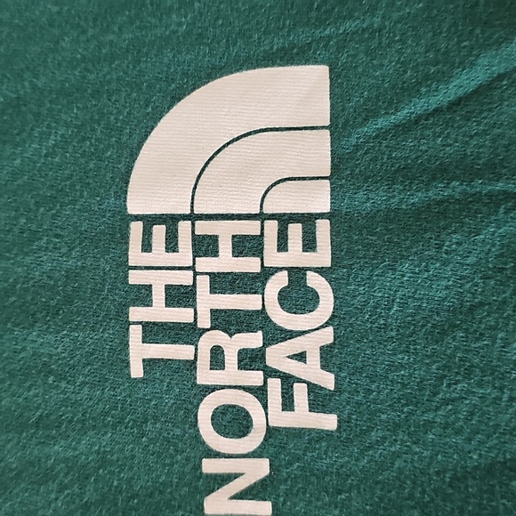 The North Face Men's L/S Long Sleeve Tee T-shirt -Emerald Green /TNF Black Sz-M - Picture 4 of 10